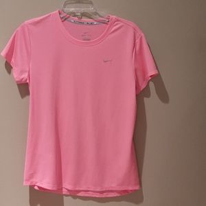 Pink Nike Dri-fit Running Top